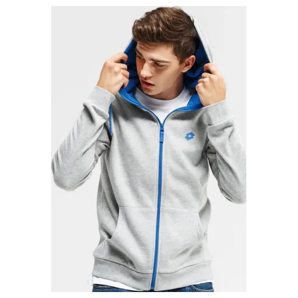 Lotto Bluza Rozpinana Z Kapturem Storno , szary, rozmiar XXL. Szare bluzy męskie Lotto, m, bez wzorów, z bawełny, bez kaptura. Za 99.99 zł.