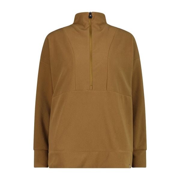 Bluza damska CMP. Brązowe bluzy damskie CMP, bez wzorów, bez kaptura. Za 340.00 zł.