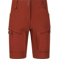 Damskie spodenki turystyczne Whistler Kodiak. Brązowe szorty sportowe damskie Whistler, bez wzorów, sportowe, trekkingowe. Za 367.50 zł.