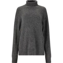 Damski sweter z golfem Athlecia Daviana. Szare swetry damskie Athlecia, uniwersalny, bez wzorów, z dresówki, eleganckie, bez kołnierzyka, bez ramiączek, bez kaptura. Za 191.00 zł.