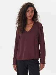 ONLY Bluzka Mika 15361191 Fioletowy Regular Fit. Fioletowe bluzki damskie Only, m, bez wzorów, z syntetyku, bez kołnierzyka, bez ramiączek. Za 149.99 zł.
