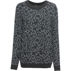 Sweter bonprix antracytowo-szary melanż leo. Szare swetry damskie bonprix. Za 89.99 zł.