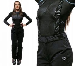 Damskie spodnie narciarskie Blizzard W2W Sappada 10.000 h2o. Czarne spodnie snowboardowe damskie BLIZZARD, m, bez wzorów, z elastanu, sportowe, narciarskie. Za 439.90 zł.