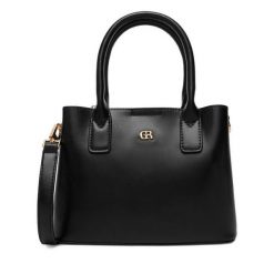 Torebka GINO ROSSI. Czarne torebki do ręki damskie Gino Rossi, bez wzorów, bez dodatków. Za 179.99 zł.