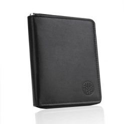 Portfel męski na zamek BETLEWSKI BPM-DZ-76. Portfele męskie Betlewski, bez wzorów, ze skóry. Za 109.00 zł.