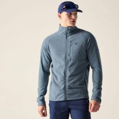 Męska bluza polarowa Switch Out Pro Quick Drying z zamkiem błyskawicznym. Niebieskie bluzy męskie Dare 2b, m, bez wzorów, z materiału, bez kaptura. Za 159.99 zł.