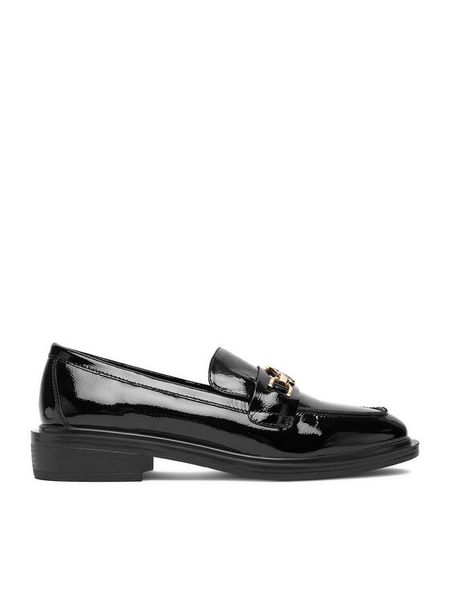 Eva Minge Loafersy EO-NOOR-330-25A-N337 Czarny. Czarne mokasyny damskie Eva Minge, ze skóry. Za 259.99 zł.