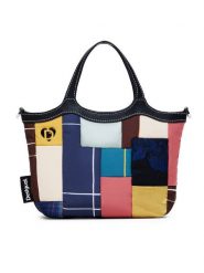 Desigual Torebka 24WAXA08 Kolorowy. Torebki do ręki damskie Desigual, bez wzorów, z materiału, bez dodatków. Za 249.99 zł.