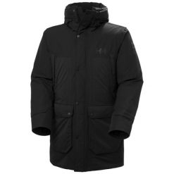 Kurtka puchowa Helly Hansen Escape Down Floparka. Czarne kurtki męskie Helly Hansen, m, bez wzorów, z puchu, bez kaptura. W wyprzedaży za 2,048.50 zł.