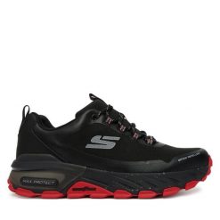 Trekkingi Skechers. Czarne trekkingi męskie Skechers, trekkingowe. Za 479.99 zł.