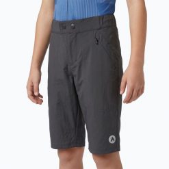 Spodenki rowerowe dziecięce ATTABO Ryst 2w1. Czarne szorty dla chłopców ATTABO, na lato, bez wzorów, z elastanu, biznesowe. Za 169.99 zł.