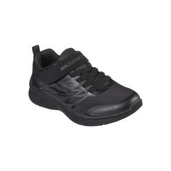 Buty sportowe Sneakersy chłopięce, Microspec Texlor. Czarne buty sportowe chłopięce Skechers, bez wzorów, z gumy, bez zapięcia, trekkingowe, Skechers Sport. Za 149.99 zł.