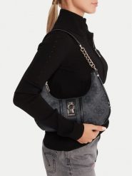 Guess Torebka Erenia HWSO78 38180 Szary. Szare torebki do ręki damskie Guess, z aplikacjami, ze skóry, bez dodatków. Za 379.99 zł.