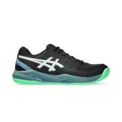 Buty Asics Padel Sr. Czarne obuwie sportowe damskie Asics, bez wzorów, z materiału, trekkingowe. Za 486.99 zł.