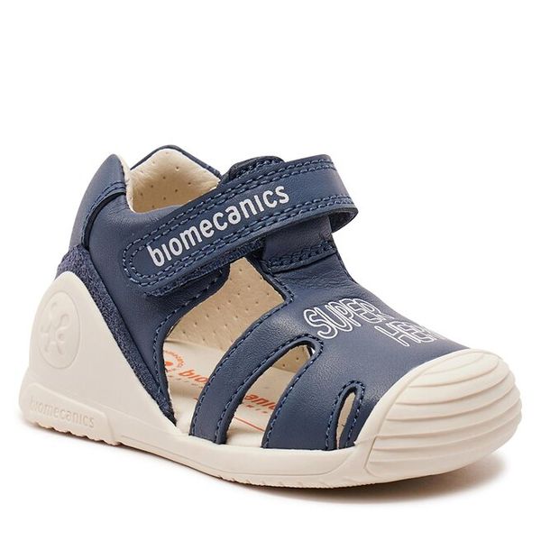 Sandały Biomecanics. Szare sandały chłopięce Biomecanics, bez zapięcia. Za 149.99 zł.