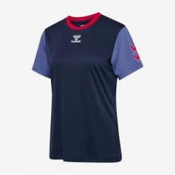 Koszulka do piłki ręcznej damska Hummel. Koszulki sportowe damskie Hummel, xs, bez wzorów, bez kołnierzyka, bez ramiączek, do piłki ręcznej. Za 84.99 zł.