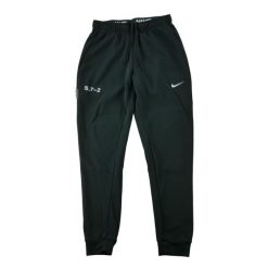 Second life - Nike spodnie dresowe męskie Dri-FIT - Jak nowy. Czarne spodnie sportowe męskie Nike, l, bez wzorów, z dresówki, do biegania, dri-fit (nike). Za 127.76 zł.