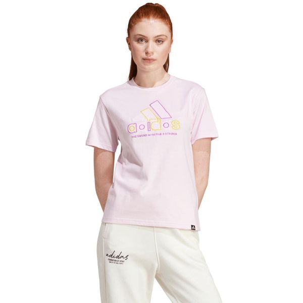 Koszulka damska adidas Xpress Logo. Czerwone koszulki sportowe damskie Adidas, m, bez wzorów, bez kołnierzyka, bez ramiączek, na fitness i siłownię. Za 125.00 zł.