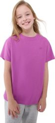 Koszulka dla dziewczynki 4F F2326 fioletowa 4FJWSS25TTSHF2326 50S 134cm. Fioletowe bluzki dla dziewczynek 4f, bez wzorów, bez kołnierzyka, bez ramiączek. Za 34.62 zł.