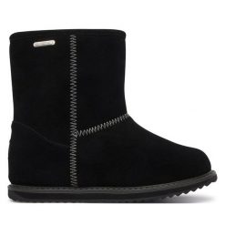 Śniegowce EMU Australia. Czarne śniegowce dziewczęce Emu Australia, bez zapięcia. Za 429.99 zł.