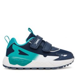 Sneakersy Primigi. Niebieskie trampki i tenisówki chłopięce Primigi, bez wzorów, bez zapięcia. Za 229.99 zł.