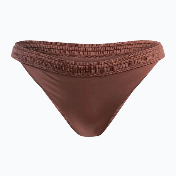 Dół od stroju kąpielowego ROXY Silky Island Bikini. Brązowe bikini damskie Roxy, na lato, s, bez wzorów. Za 149.99 zł.