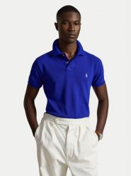 Polo Ralph Lauren Polo 710536856516 Niebieski Regular Fit. Niebieskie koszulki polo męskie Polo Ralph Lauren, m, bez wzorów, z bawełny, bez ramiączek. Za 599.99 zł.