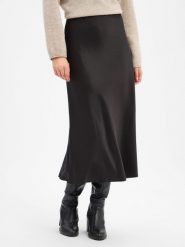 Marie Lund Satynowa spódnica Kobiety czarny, XS. Czarne spódnice damskie Marie Lund, xs, bez wzorów, z satyny, biznesowe. Za 349.95 zł.
