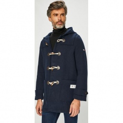 Tommy Jeans - Płaszcz. Czarne płaszcze męskie Tommy Jeans, z elastanu. Za 999.90 zł.