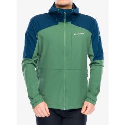 Kurtka softshell męska Vaude Elope Wind Jacket. Zielone kurtki męskie Vaude, m, bez wzorów, z softshellu, sportowe, bez kaptura. Za 392.99 zł.