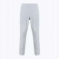 Spodnie WiatroodpoRNe Męskie Under Armour Warmup Bottoms. Szare spodnie sportowe męskie Under Armour, m, bez wzorów, do biegania. Za 129.99 zł.