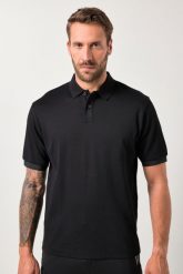 Męska Koszulka polo FLEXNAMIC® outdoor rękaw 1/2 do roz. 7XL. Czarne koszulki polo męskie JAY-PI, m, bez wzorów, z bawełny, bez ramiączek. Za 159.99 zł.