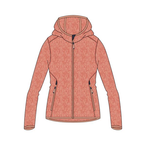 Kurtka dziewczęca CMP Synergent. Czerwone buty zimowe dziewczęce CMP, bez wzorów, bez zapięcia. Za 149.99 zł.