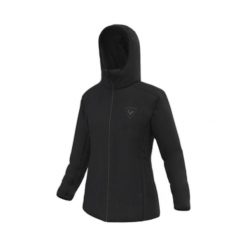 Kurtka puchowa z kapturem dla kobiet Rossignol Opside. Czarne kurtki damskie Rossignol, bez wzorów, z puchu, z kapturem, narciarskie. Za 1,119.00 zł.