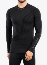Bluza termoaktywna męska Brubeck Thermo Wool by Pustelnik. Czarne bluzy męskie Brubeck, m, bez wzorów, z dzianiny, bez kaptura. Za 252.99 zł.