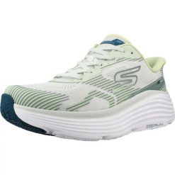 Buty SKECHERS MAX CUSHIONING ENDEAVOUR Zielony. Zielone obuwie sportowe damskie Skechers, bez wzorów, z syntetyku, na fitness i siłownię. Za 431.99 zł.