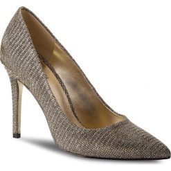 Szpilki MICHAEL MICHAEL KORS - Claire Pump Glitter 40T8CLHP5D Blk/Gold. Żółte szpilki damskie MICHAEL Michael Kors, z materiału. Za 659.00 zł.
