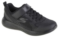 Buty sportowe Sneakersy chłopięce, Skechers Go Run 600 - Baxtux. Czarne trampki i tenisówki chłopięce Skechers, bez wzorów, z materiału, sportowe, przed kostkę, bez zapięcia. Za 139.99 zł.