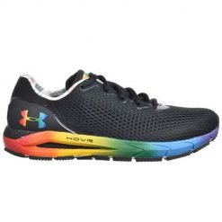 Buty do chodzenia damskie Under Armour W Hovr Sonic 4 Pride. Czarne obuwie sportowe damskie Under Armour, bez wzorów, z materiału, trekkingowe. Za 375.00 zł.