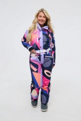 Kombinezon narciarski damski Hotstepper Curved. Czerwone spodnie snowboardowe damskie OOSC, na zimę, m, bez wzorów, z syntetyku, retro, narciarskie. Za 1,710.99 zł.