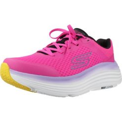 Buty SKECHERS MAX CUSHIONING ENDEAVOUR Rose. Czerwone obuwie sportowe damskie Skechers, bez wzorów, z syntetyku, trekkingowe, Skechers Sport. Za 344.50 zł.