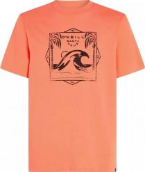 O Neill Męska Koszulka z krótkim rękawem MIX & MATCH WAVE T-SHIRT. T-shirty męskie O Neill, m, bez wzorów, bez kołnierzyka. Za 95.46 zł.