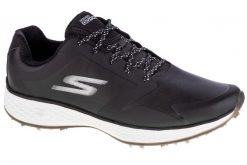 Skechers Go Golf Pro, damskie buty do golfa, Czarne. Czarne obuwie sportowe damskie Skechers, bez wzorów, z materiału, na golfa. Za 299.99 zł.