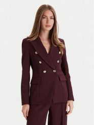 Maryley Marynarka 25IB139/43BU Bordowy Regular Fit. Czerwone żakiety damskie Maryley, xl, bez wzorów, z syntetyku. Za 499.99 zł.