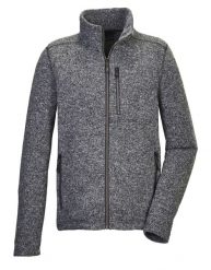 Bluza dzianinowa rozpinana na zamek męska Killtec GW 55. Niebieskie bluzy męskie KILLTEC, l, bez wzorów, z dzianiny, bez kaptura. Za 299.99 zł.