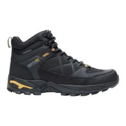 Męskie buty trekkingowe Samaris III. Czarne trekkingi męskie Regatta, trekkingowe. Za 504.50 zł.