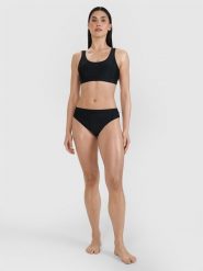 4F Dół od bikini damski - czarny M. Czarne bikini damskie 4f, na lato, m, bez wzorów. W wyprzedaży za 59.99 zł.