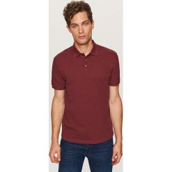 Koszulka polo - Czerwony. Czerwone koszulki polo męskie Reserved. Za 49.99 zł.