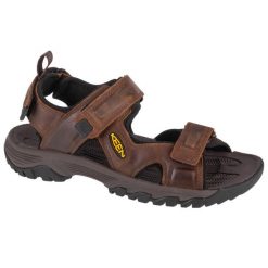 Buty do chodzenia męskie Keen Sandały Męskie Targhee Iii Open Toe Bisonmul. Brązowe buty sportowe męskie Keen, z materiału, z otwartym noskiem, bez zapięcia. Za 329.99 zł.