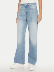 Tommy Jeans Jeansy Mia DW0DW19572 Niebieski Relaxed Fit. Niebieskie jeansy damskie Tommy Jeans. Za 259.99 zł.